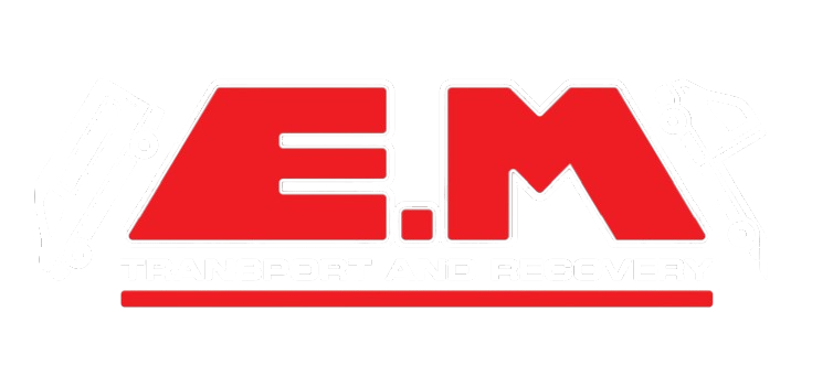 E.M Transport Recovery Logo